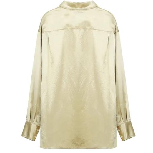 醋酸缎面休闲衬衣 商品图5