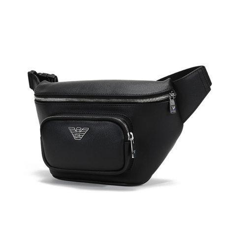 EmporioArmani/安普里奥阿玛尼 男士鹰标聚酯纤维/聚氯乙烯胸包斜挎包腰包Y4O238YLA0E 商品图1