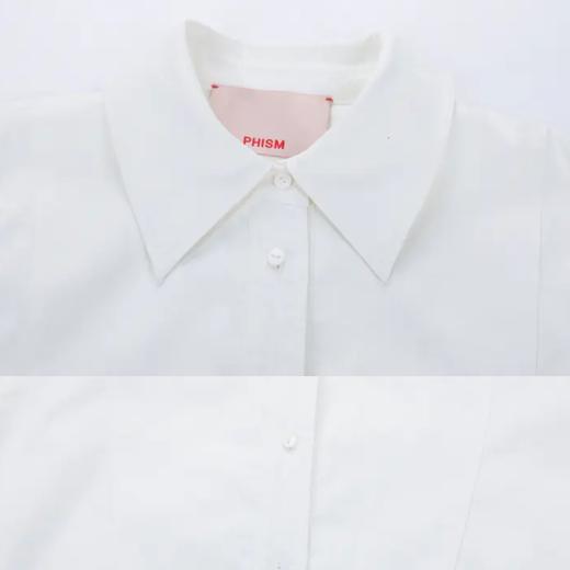 宽松拼接休闲衬衣 商品图3