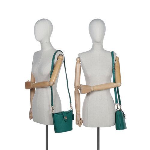 COACH/蔻驰 2021款 女士鹅卵石纹皮革ADDIE单肩斜挎包 C2814 商品图4