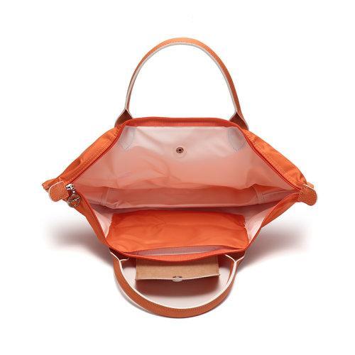 Longchamp/珑骧 女士LEPLIAGE系列中号织物短柄可折叠手提包饺子包 1623 619 商品图9