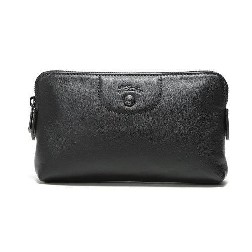 Longchamp/珑骧 女士LEPLIAGECUIR系列羊皮手拿包 4549 757 商品图0