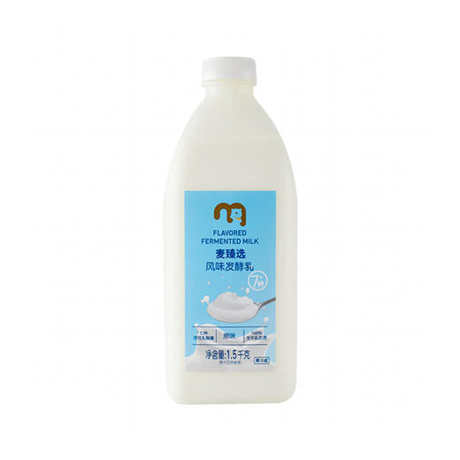 MC 麦德龙 麦臻选风味发酵乳 原味 1.5kg 商品图5