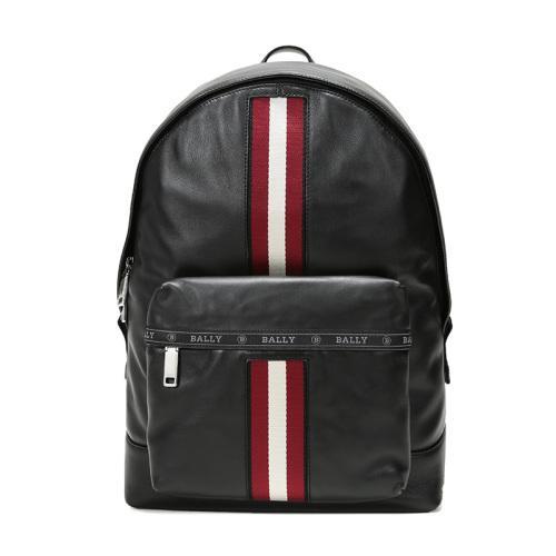 BALLY/巴利【21秋冬新款】男士皮质手提双肩包背包条纹 HARPER 商品图0
