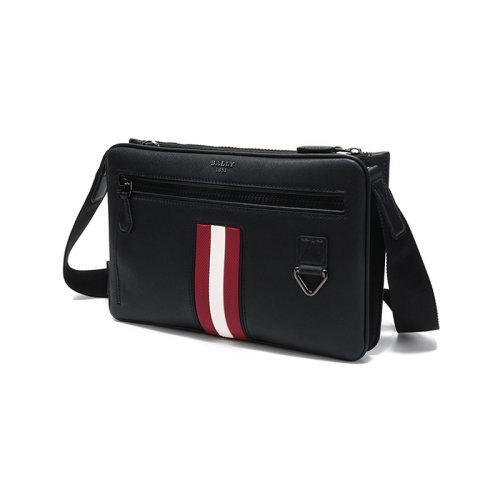 BALLY/巴利 2021款 男士涂层再生牛皮革单肩斜挎包手拿包 MILVAR 商品图6