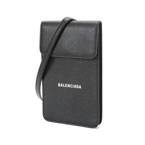 Balenciaga/巴黎世家 2021款 男士牛皮革单肩斜挎包手机包 640536 1IZI3 商品图1