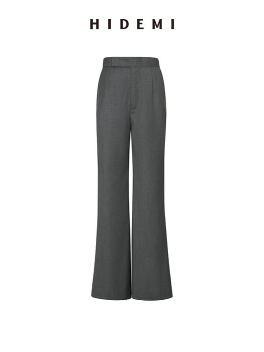 HIDEMI 微喇感超显瘦九分神裤 竹林绿/灰色/黑色 商品图3