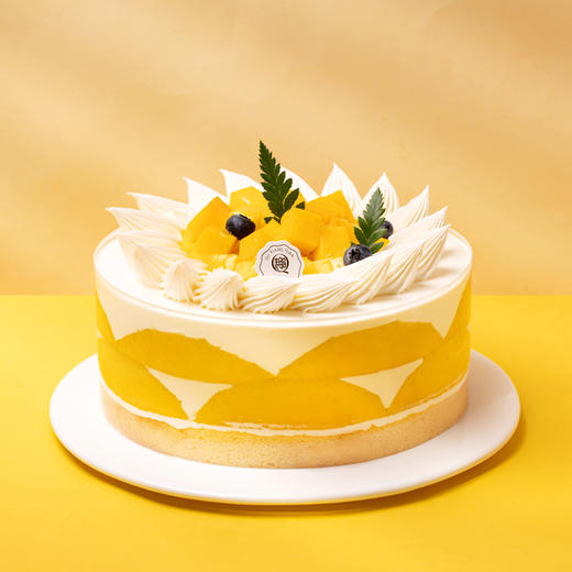 【新品推荐】芒果之恋 2磅蛋糕 100%新鲜现做 免费配送 商品图0