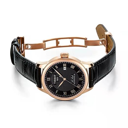 Tissot天梭力洛克机械皮带男表 商品图0