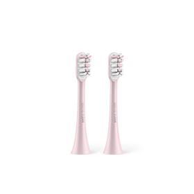 素士声波电动牙刷头两支装清洁型X3无铜粉金刷头