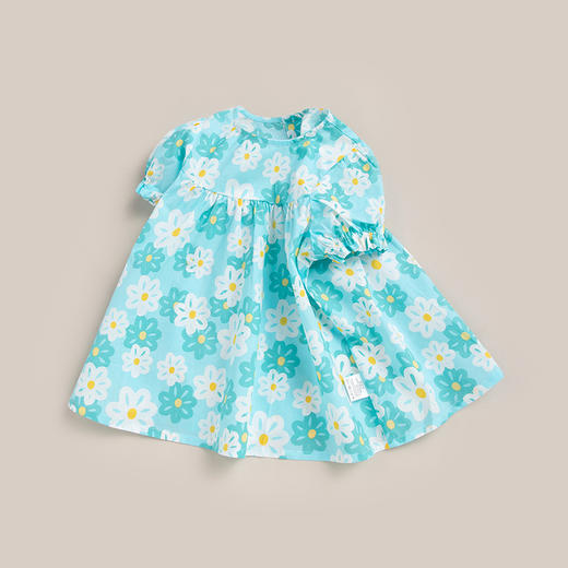 贝贝怡女童连衣裙女孩新款童装夏季薄公主裙女宝宝碎花裙子 商品图4