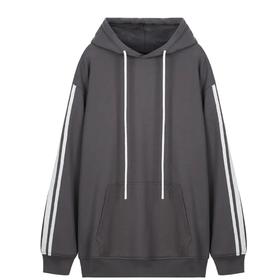 宽松连帽套头卫衣