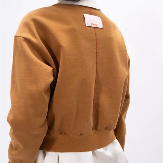 短款露脐套头卫衣 商品图3