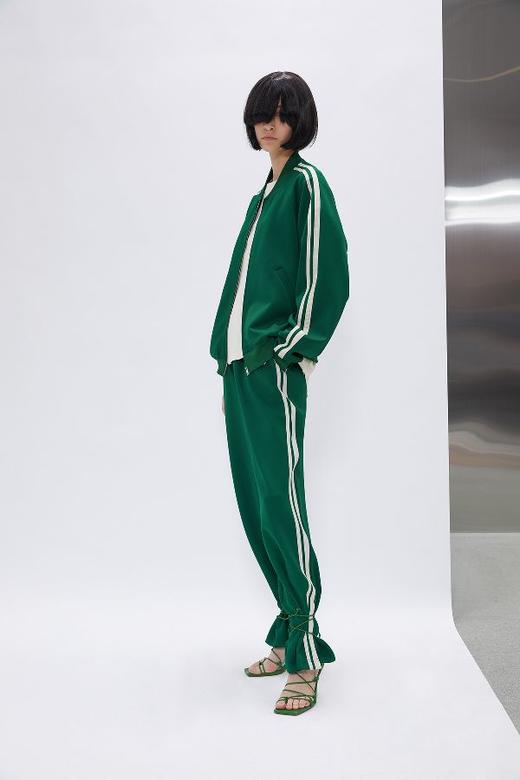 撞色拼条休闲运动长裤 商品图1