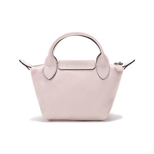 Longchamp/珑骧【21秋冬新款】女士LE PLIAGE CUIR系列迷你款羊皮短柄手提单肩斜挎包饺子包 10147 757 商品图6