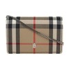 BURBERRY/博柏利 女士织物卡包手拿包单肩斜挎包链条包80169821 商品缩略图0