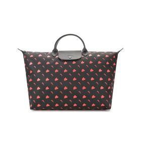 Longchamp/珑骧 2021款 女士大号LE PLIAGE系列织物短柄可折叠手提包饺子包 1624 EUD