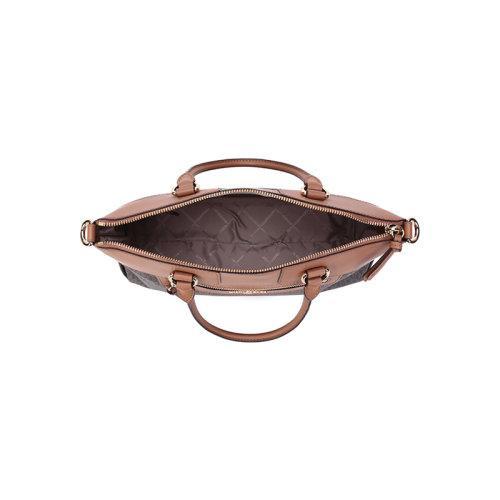 Michael Kors/迈克·科尔斯【22春夏新款】女士Warren系列人造革/皮革手提单肩斜挎包老花图案 30H1GWRS2B 商品图2