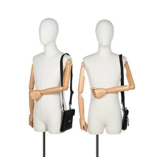 Balenciaga/巴黎世家 2021款 男士小号S码牛皮革单肩斜挎包手拿包 655982 13MNX 商品图4