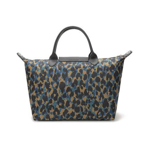 Longchamp/珑骧 2021款 女士LE PLIAGE系列中号织物短柄手提单肩包饺子包 1515 310 商品图2