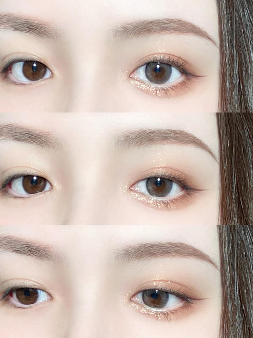 韩国3ce珠光哑光overtake/smoother 奶茶裸棕色南瓜色橘棕色9色九宫格眼影盘 商品图8