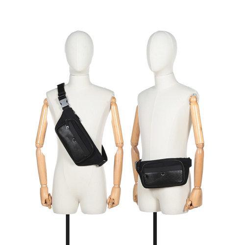 HUGO BOSS/雨果博斯 2021款 男士多元安纤维/牛皮斜挎包胸包腰包 50453323 商品图4