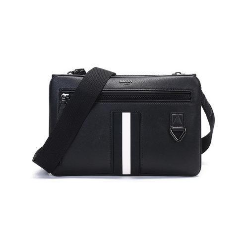 BALLY/巴利 2021款 男士涂层再生牛皮革单肩斜挎包手拿包 MILVAR 商品图0