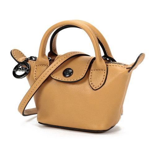 Longchamp/珑骧  女士LE PLIAGE CUIR系列迷你款羊皮手拿包单肩斜挎包 10099 757 商品图36