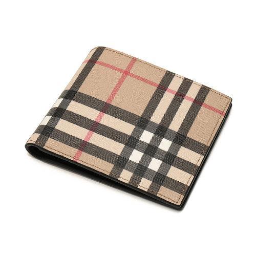 BURBERRY/博柏利 男款环保帆布短款钱包钱夹 80166111 商品图3