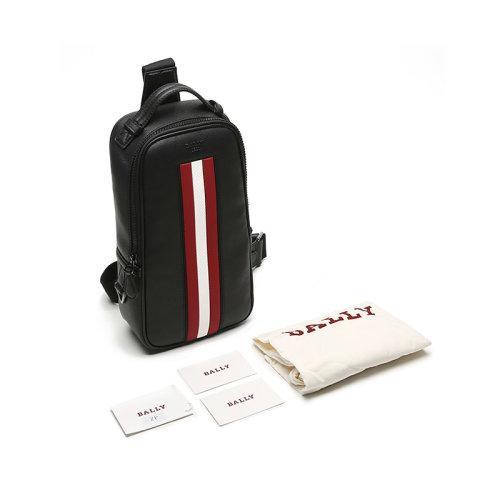 BALLY/巴利 2021款 男士涂层再生牛皮革手提单肩斜挎包胸包 MALIKHO 商品图4