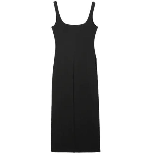 紧身方领高开衩背心 商品图1