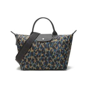 Longchamp/珑骧 2021款 女士LE PLIAGE系列中号织物短柄手提单肩包饺子包 1515 310