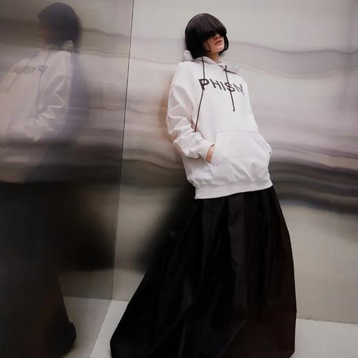 连帽套头卫衣连衣裙 商品图0