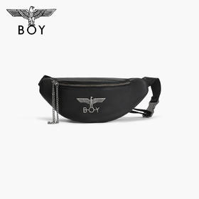BOY腰包男女同款22春夏新品金属老鹰LOGO链条斜挎包B221N8500702