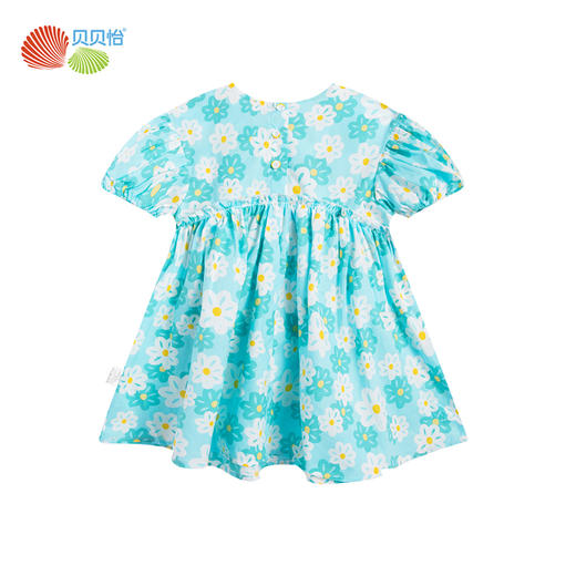 贝贝怡女童连衣裙女孩新款童装夏季薄公主裙女宝宝碎花裙子 商品图6