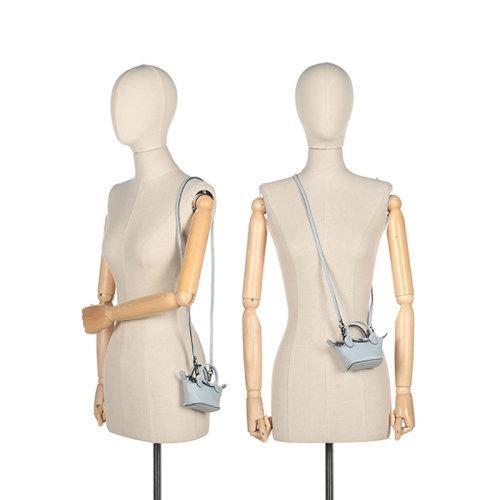 Longchamp/珑骧  女士LE PLIAGE CUIR系列迷你款羊皮手拿包单肩斜挎包 10099 757 商品图59