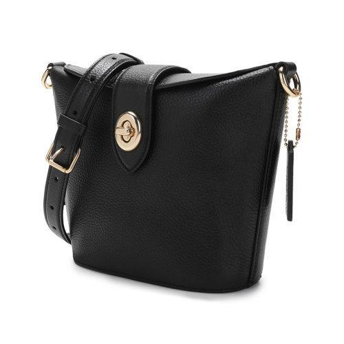 COACH/蔻驰 2021款 女士鹅卵石纹皮革ADDIE单肩斜挎包 C2814 商品图6