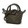 Longchamp/珑骧  女士LE PLIAGE CUIR系列迷你款羊皮手拿包单肩斜挎包 10099 757 商品缩略图26