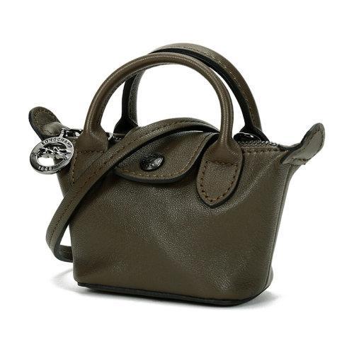 Longchamp/珑骧  女士LE PLIAGE CUIR系列迷你款羊皮手拿包单肩斜挎包 10099 757 商品图26
