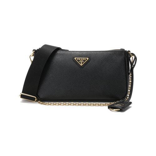 PRADA/普拉达 2021款 女士皮革手提单肩斜挎包 1BH171 NZV 商品图5