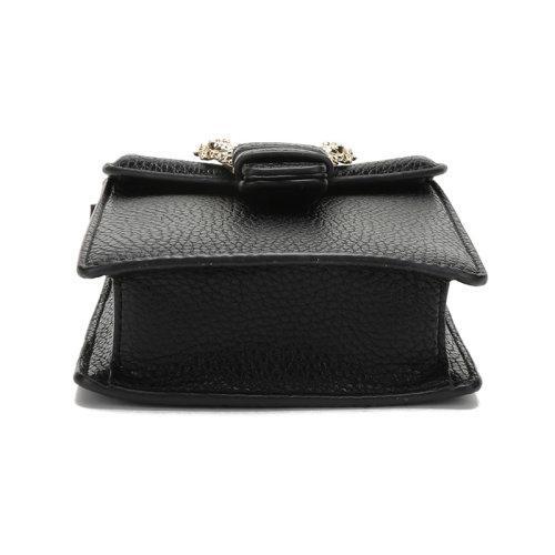 VERSACE JEANS COUTURE/VERSACE JEANS COUTURE【21秋冬新款】范思哲 女士聚氨酯纤维Baroque搭扣手提单肩斜挎包手机包 71VA4BFL 71578 商品图2