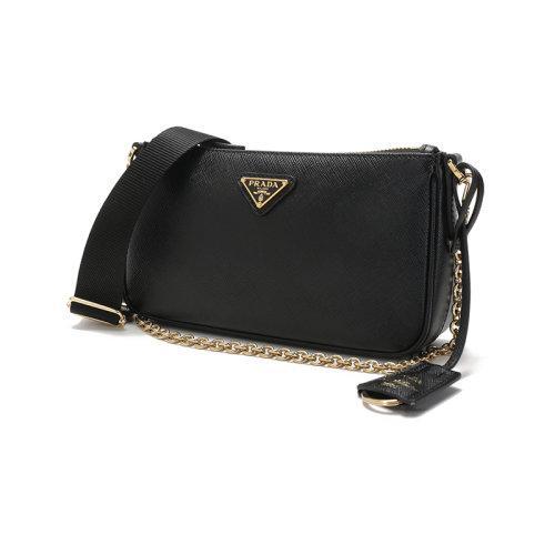 PRADA/普拉达 2021款 女士皮革手提单肩斜挎包 1BH171 NZV 商品图6