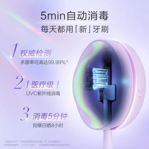 素士X3pro月光小紫盒消毒电动牙刷 商品图0