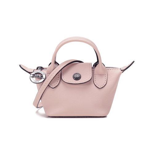 Longchamp/珑骧  女士LE PLIAGE CUIR系列迷你款羊皮手拿包单肩斜挎包 10099 757 商品图45