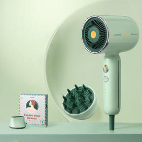 素士Rh1复古按摩电吹风套装