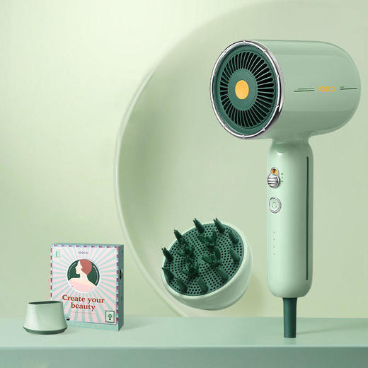 素士Rh1复古按摩电吹风套装 商品图0