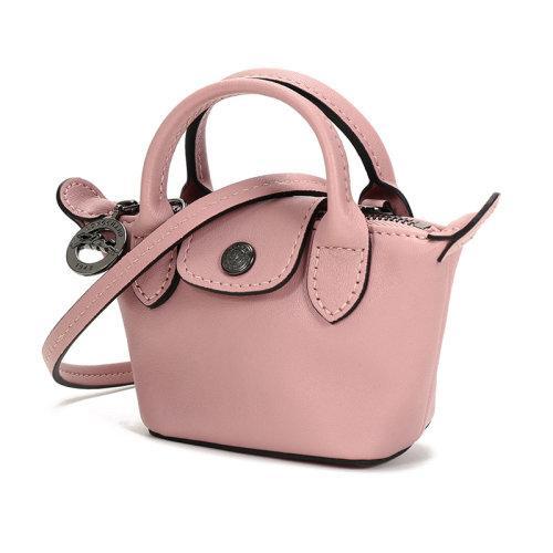Longchamp/珑骧  女士LE PLIAGE CUIR系列迷你款羊皮手拿包单肩斜挎包 10099 757 商品图16