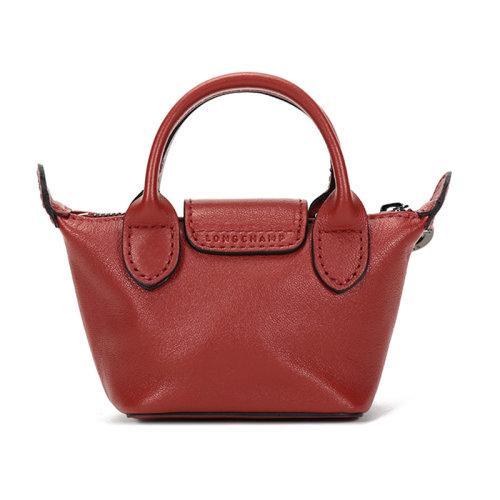 Longchamp/珑骧  女士LE PLIAGE CUIR系列迷你款羊皮手拿包单肩斜挎包 10099 757 商品图12