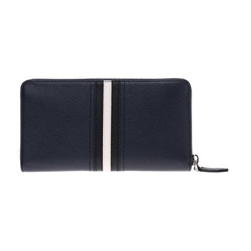 BALLY/巴利【22春夏新款】男士条纹皮质长款钱包钱夹 TELEN LT 商品图1