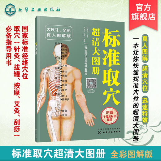 标准取穴超清大图册 真人示例取穴 超清大图骨骼定位 标准快速取穴书籍 取穴必备指导用书 轻松实用祛病痛 附赠简易取穴视频二维码 商品图0